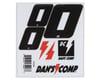 Related: Dan's Comp Stickers BMX Numbers (Black) (2" x 2, 3" x 1) (0)